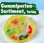 Gummiperlen - Dose bunt
